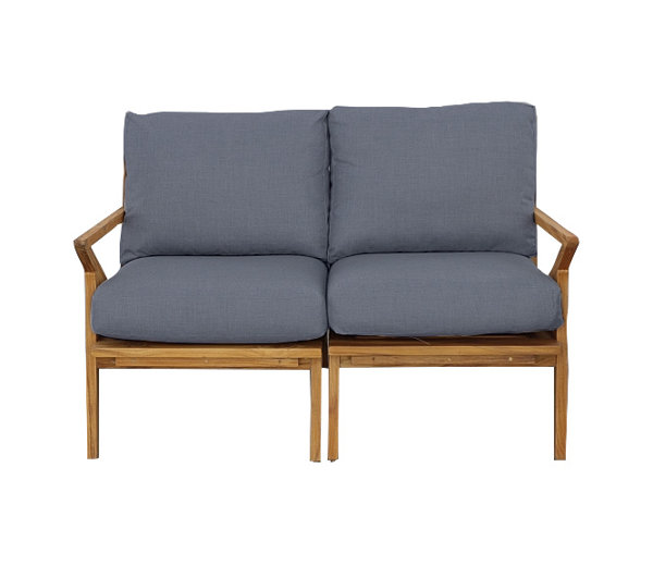 Fairfield Chair Hatteras 52'' Teak Outdoor Loveseat Wayfair